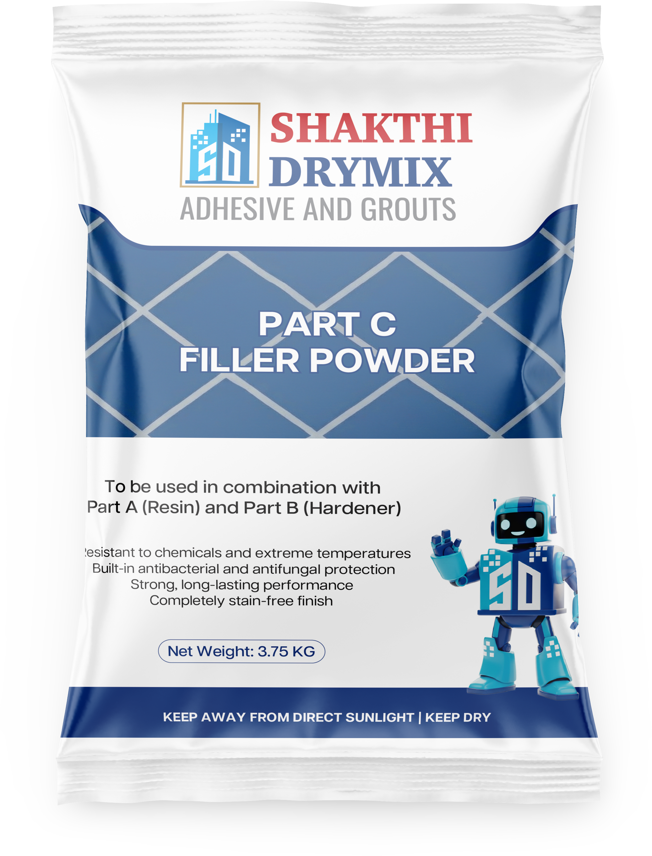 Shakthi Dry Mix Part C Filler Powder